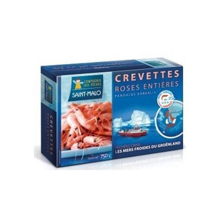 Crevettes roses entières Crevettes roses entières