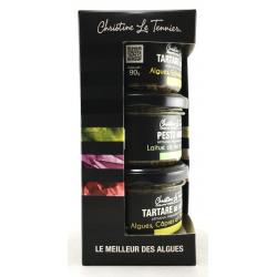 Coffret 3 tartares algues