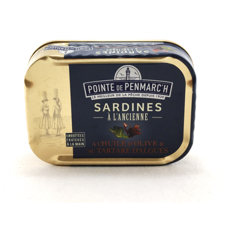 Fllet de sardines aux herbes et aux petits légumes 0.100gr