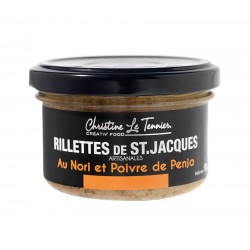 Rillette de Saint- Jacques Nori et Poivre de Penja