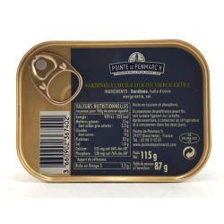 Sardine Huile d'olive 0.115g