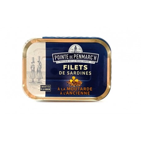 Filets de Sardines à la moutarde à l'ancienne Filets de Sardines à la moutarde à l'ancienne