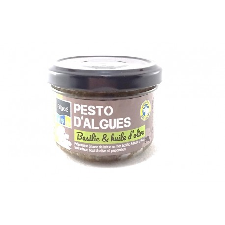 Pesto d'Algues Basilic et Huile d'olive