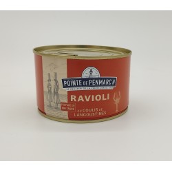 Ravioli de thon au coulis...